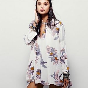 FREE PEOPLE Floral Tunic